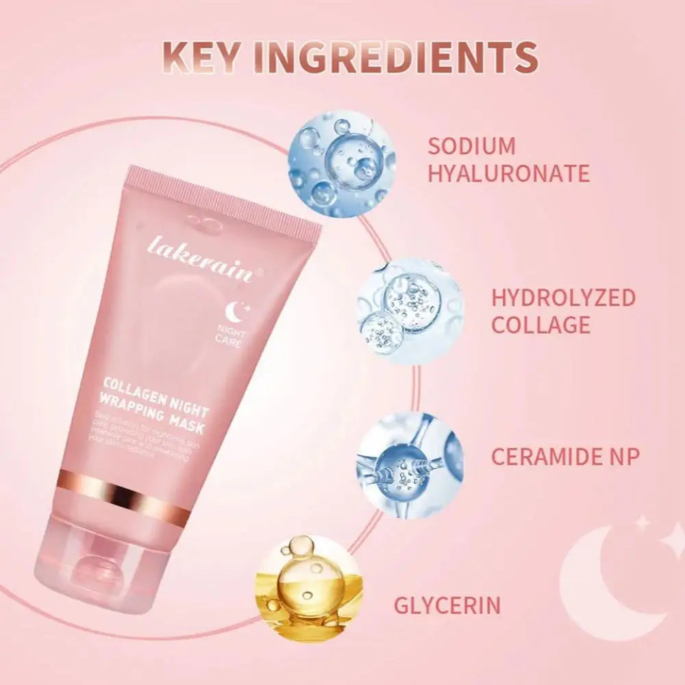 MASQUE DE NUIT AU COLLAGÈNE LAKERAIN - Lakerain SkinCare