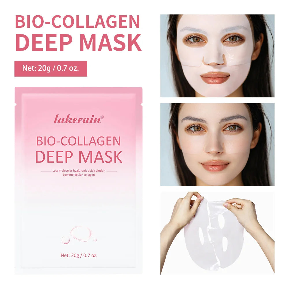 MASQUE DE SOMMEIL HYDRATANT BIO - COLLAGÈNE - Lakerain SkinCare