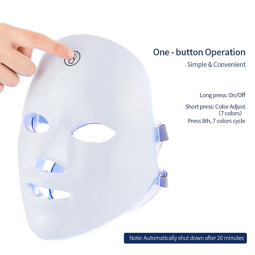 MASQUE DE BEAUTÉ LUMINEUX LAKERAIN – 7 COULEURS