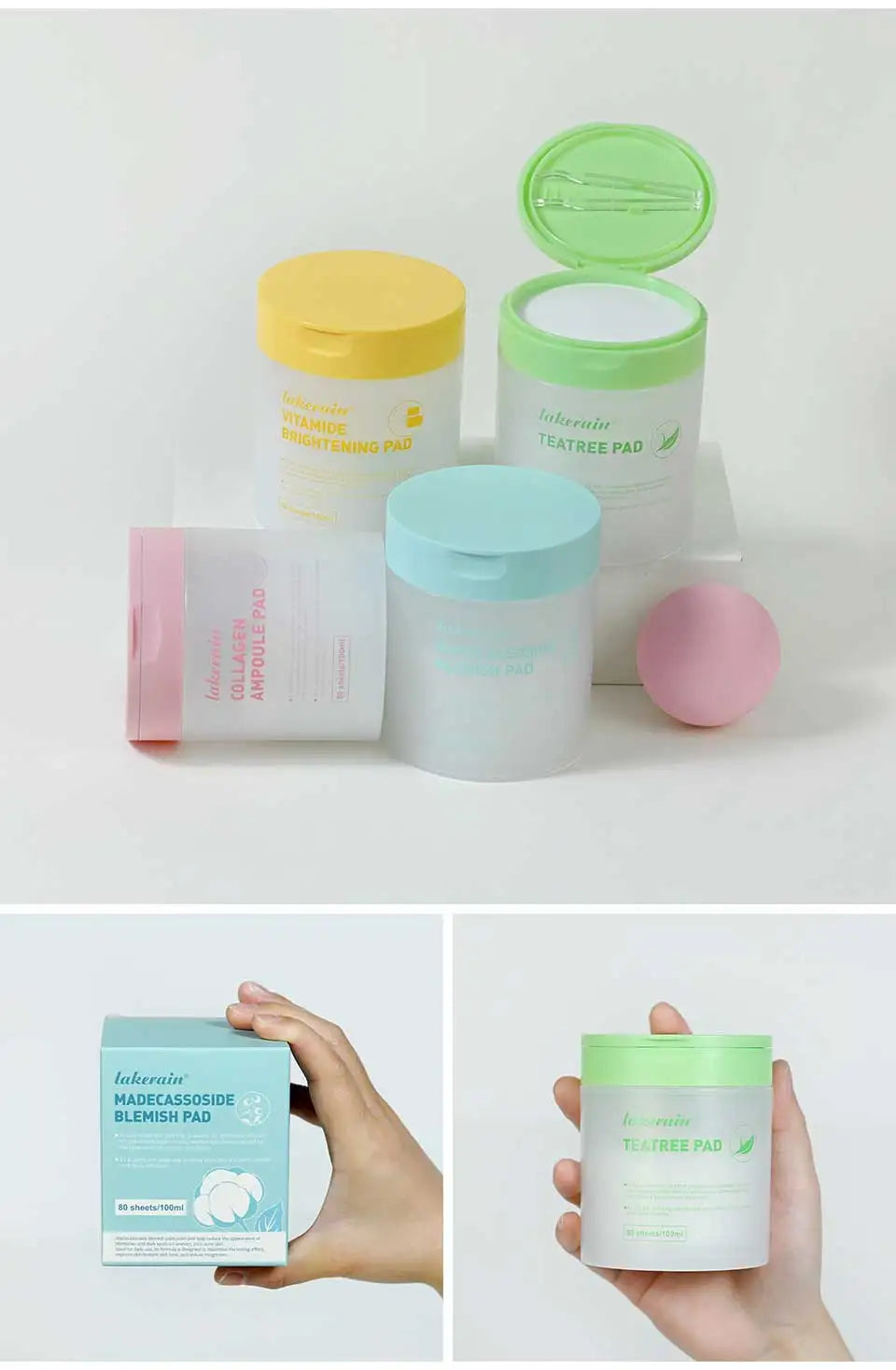 COTON DE SOIN MULTI-ACTIFS – SOIN VISAGE CORÉEN LAKERAIN - Lakerain SkinCare