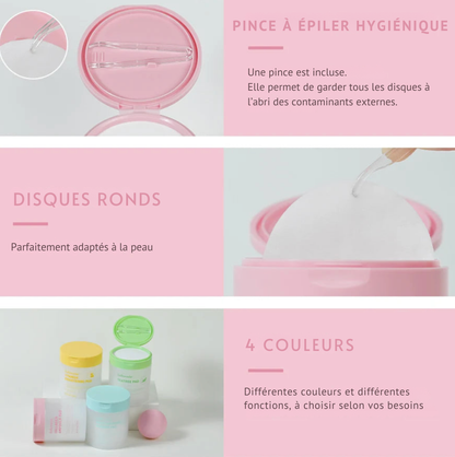 COTON DE SOIN MULTI-ACTIFS – SOIN VISAGE CORÉEN LAKERAIN