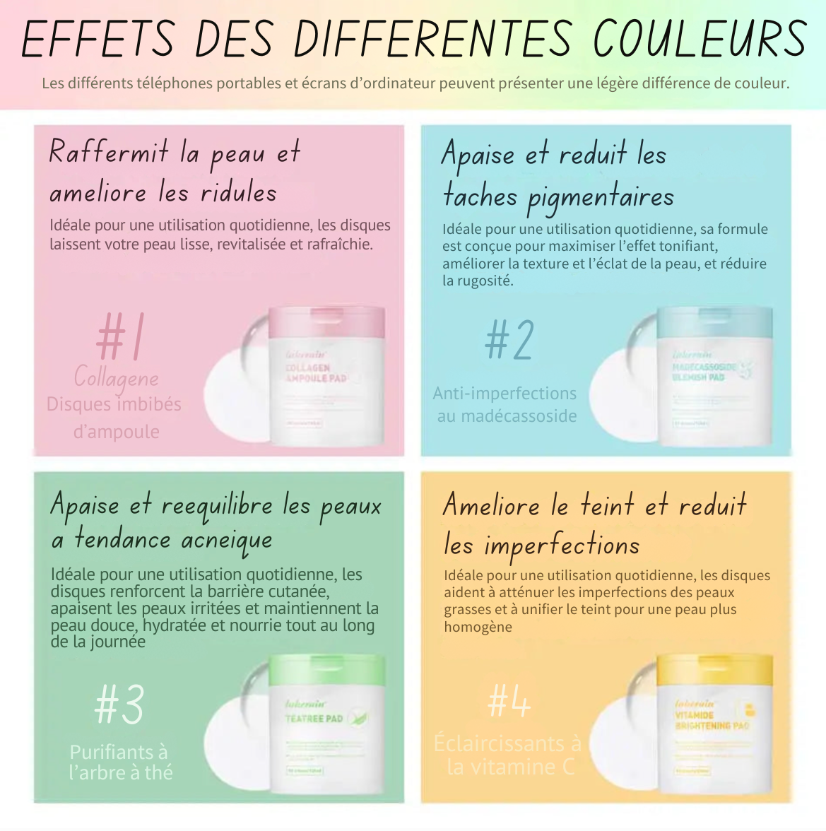 COTON DE SOIN MULTI-ACTIFS – SOIN VISAGE CORÉEN LAKERAIN