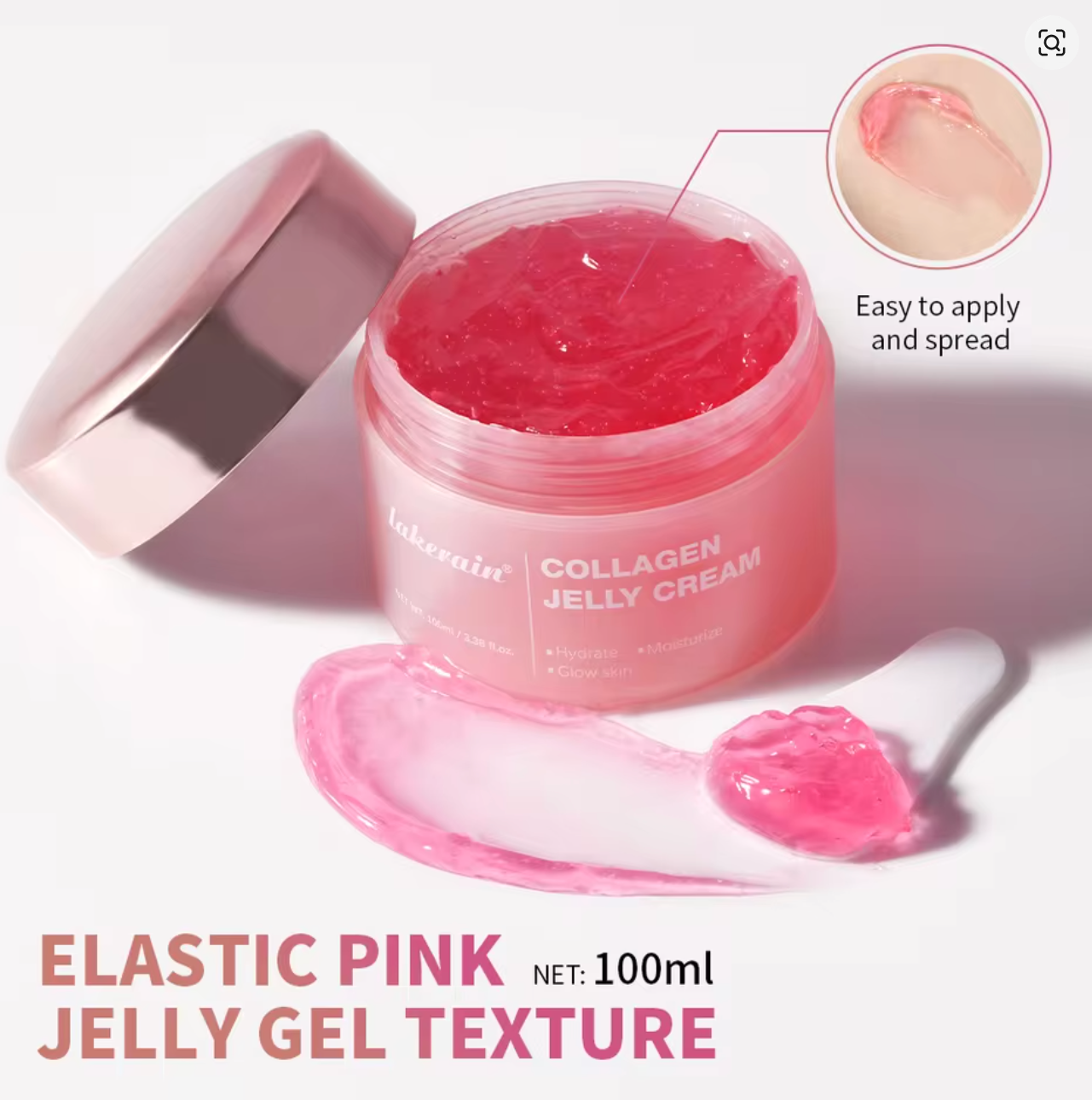 CRÈME GELÉE AU COLLAGÈNE ET À LA NIACINAMIDE - Lakerain SkinCare