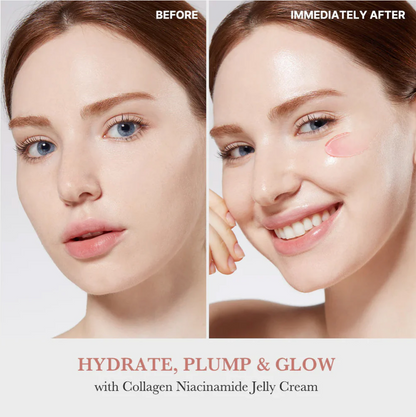 CRÈME GELÉE AU COLLAGÈNE ET À LA NIACINAMIDE - Lakerain SkinCare