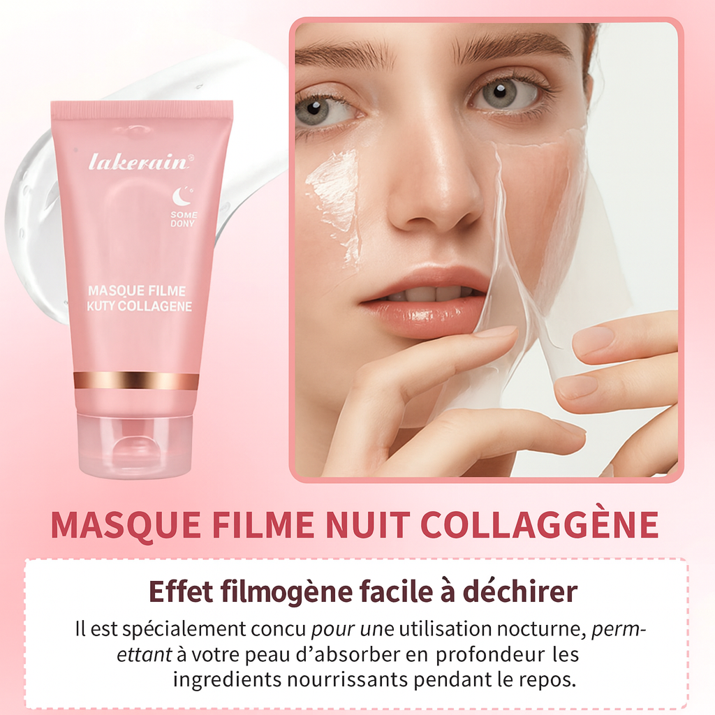 MASQUE DE NUIT AU COLLAGÈNE LAKERAIN