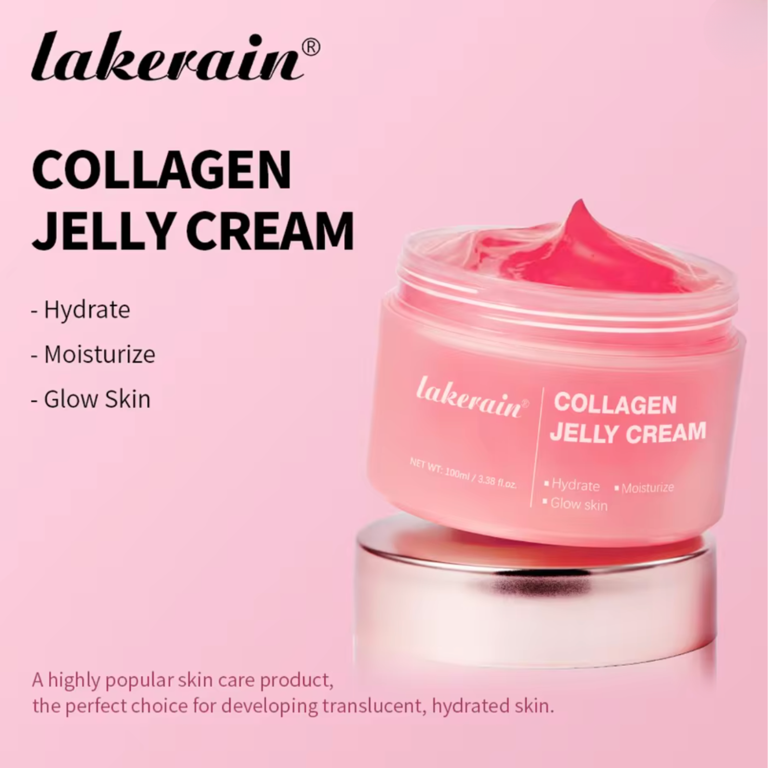 CRÈME GELÉE AU COLLAGÈNE ET À LA NIACINAMIDE - Lakerain SkinCare