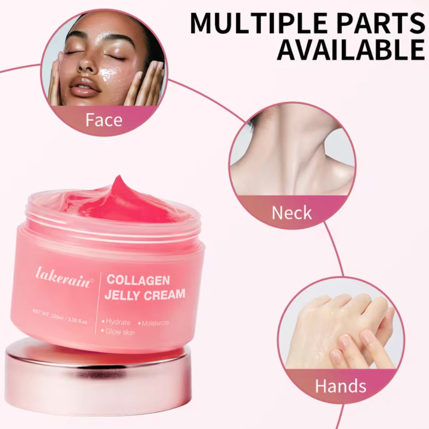 CRÈME GELÉE AU COLLAGÈNE ET À LA NIACINAMIDE - Lakerain SkinCare