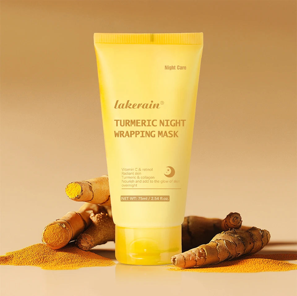 MASQUE ENVELOPPANT À L'ACIDE KOJIQUE ET AU CURCUMA - Lakerain SkinCare