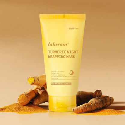 MASQUE ENVELOPPANT À L'ACIDE KOJIQUE ET AU CURCUMA - Lakerain SkinCare