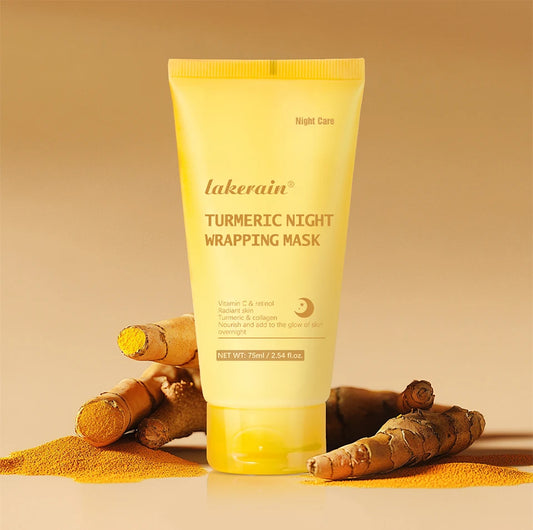 MASQUE ENVELOPPANT À L'ACIDE KOJIQUE ET AU CURCUMA - Lakerain SkinCare
