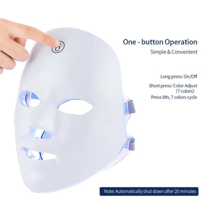 MASQUE DE BEAUTÉ LUMINEUX LAKERAIN – 7 COULEURS