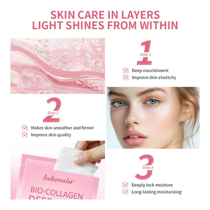 MASQUE DE SOMMEIL HYDRATANT BIO - COLLAGÈNE - Lakerain SkinCare