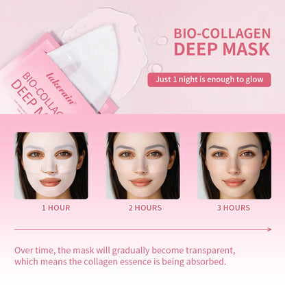 MASQUE DE SOMMEIL HYDRATANT BIO - COLLAGÈNE - Lakerain SkinCare
