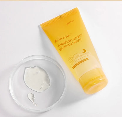 MASQUE ENVELOPPANT À L'ACIDE KOJIQUE ET AU CURCUMA - Lakerain SkinCare